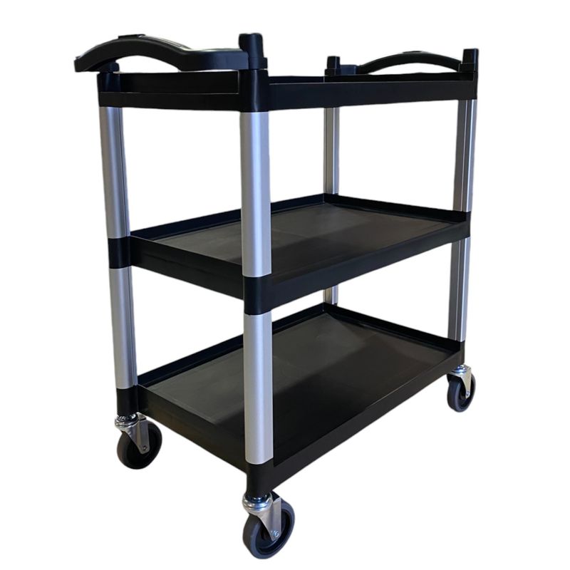 PROCHEF - Carro Multiuso Plástico 83x41x85 Negro