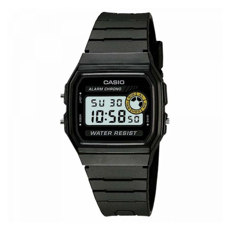CASIO - Reloj Casio F94WA-8DG Negro Hombre