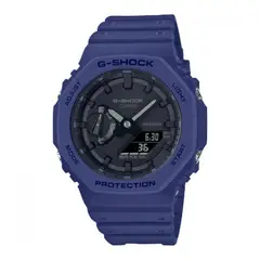 CASIO - Reloj GA-2100-2ADR Azul Hombre