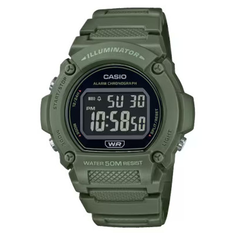 CASIO - Reloj Casio w219hc-3bvdf verde hombre