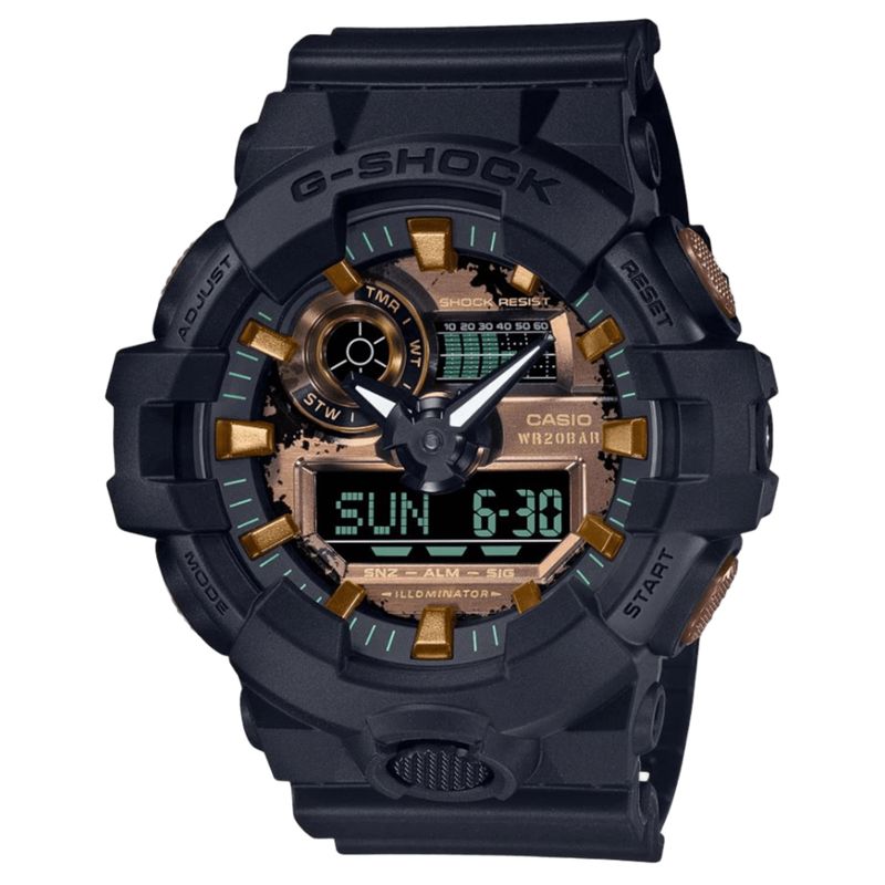 CASIO - Reloj Casio GA700RC-1A Negro Hombre
