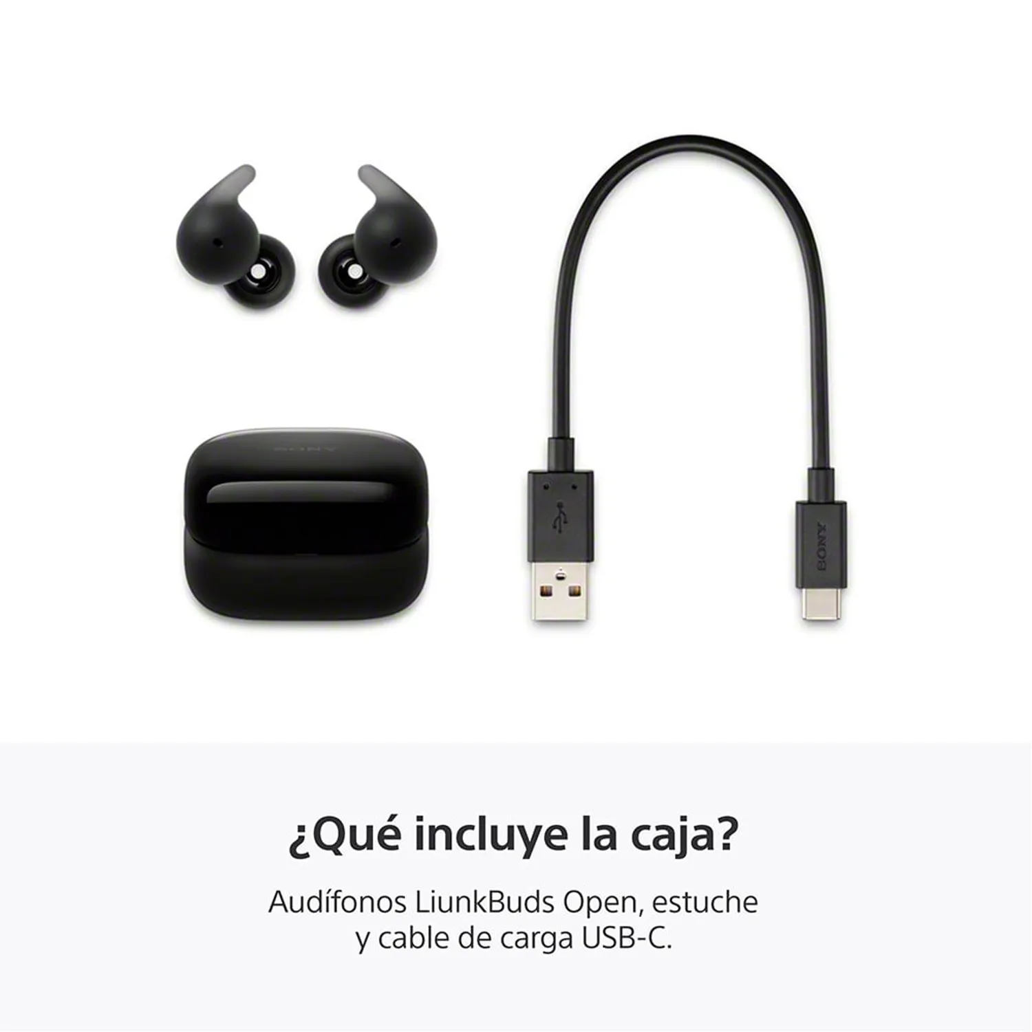 SONY Audífonos Bluetooth Linkbuds Open Negro | Falabella Chile