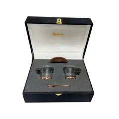 PERFECT CLASS - Set 2 Tazas Oslo de Cobre -