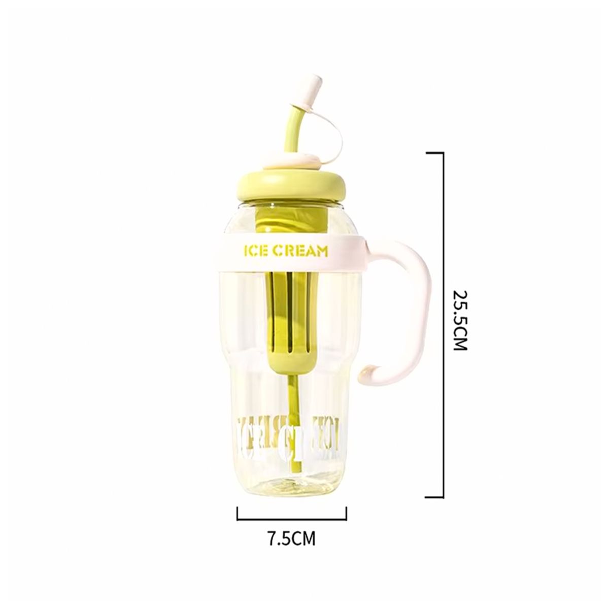 GENERICO - Botella De Agua Deportiva De 1300ml Con Infusor Verde