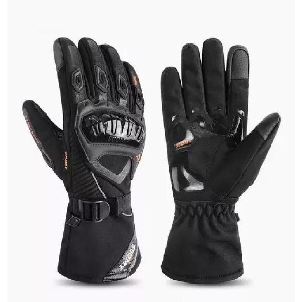 GENERICO - Guantes  Impermeable Para Motociclista Térmico Talla 2Xl