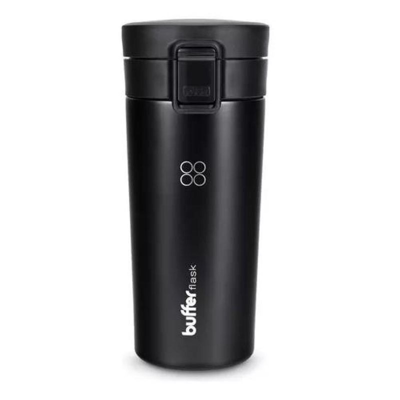 GENERICO - Buffer Termo Para Cafe Mug Vaso Termico 380ml   Color Negro