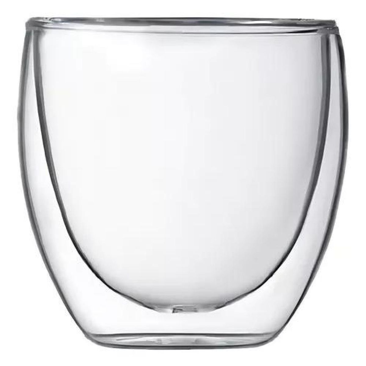 GENERICO - Set 4 Tazas Espresso Doble Pared 250ml