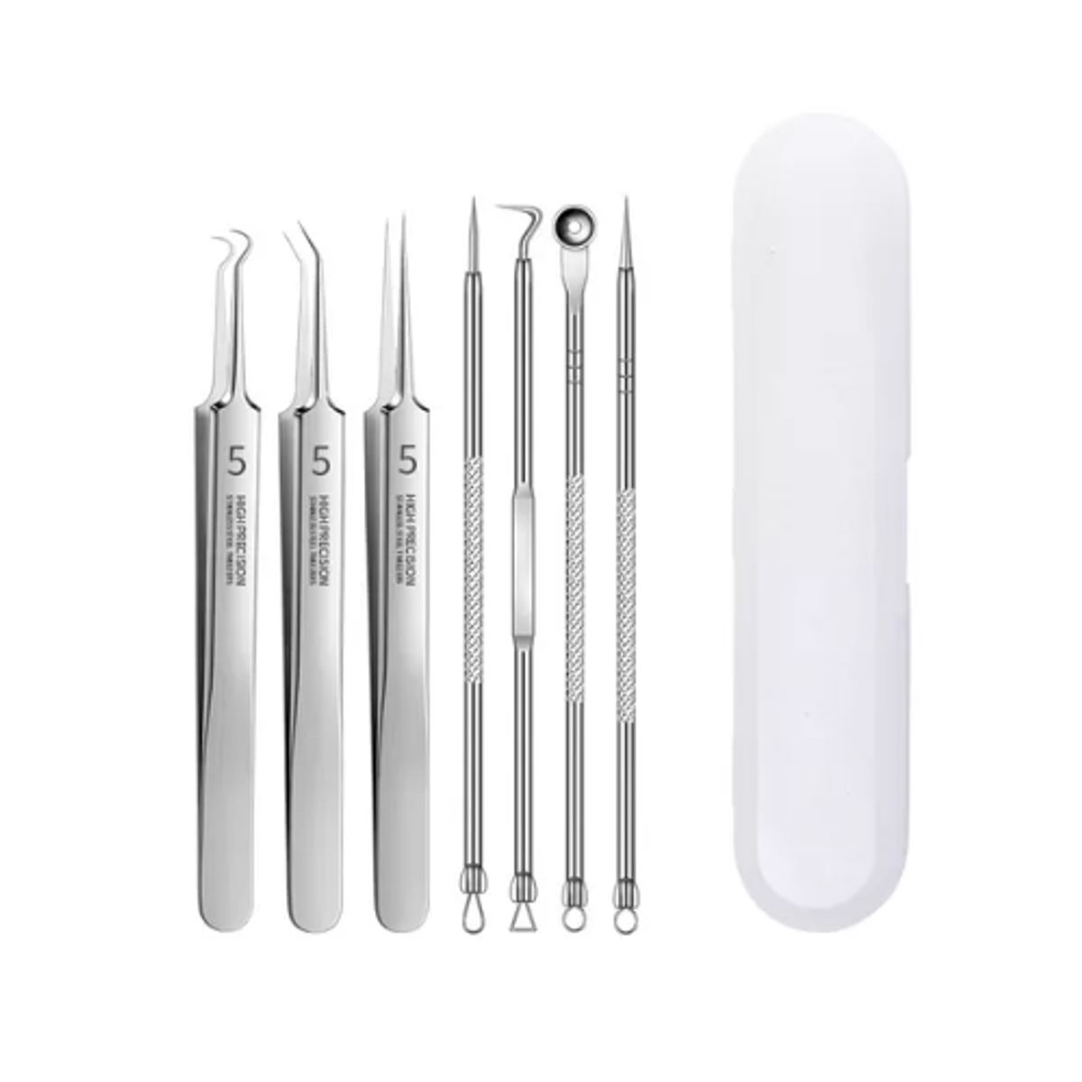 GENERICO - Set Herramientas Acné Extractor De Espinilla Puntos Negros