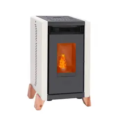 AMESTI - Estufa a pellet Bambu 6000 blanca Amesti…