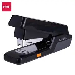 DELI - Corchetera metálica sin enfuerzo 25 hojas 150x54x44mm negro