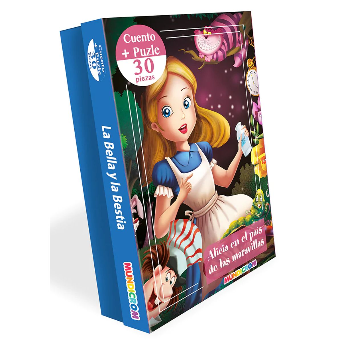 MUNDICROM - Alicia en el País de las Maravillas+Puzle 30Pz