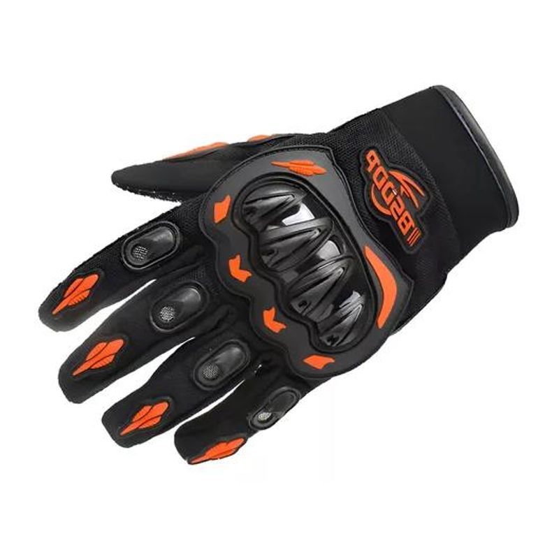 GENERICO - Guantes Para Moto Ciclismo Color NaranjaTalla XL