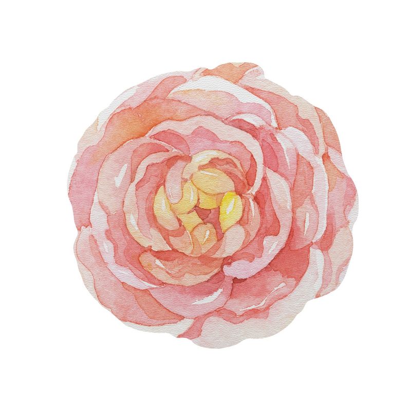 DAVANTI - Set 6 Individuales Flor Tempo Carmin 38x30 cm