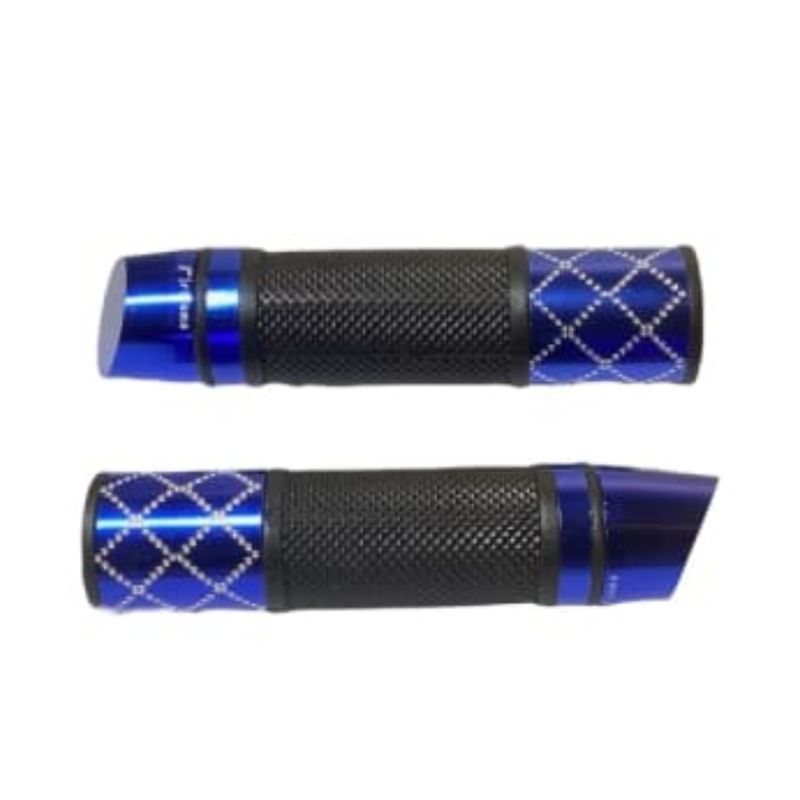 GENERICO - PUÑO PARA MOTO RIZOMA COLOR AZUL