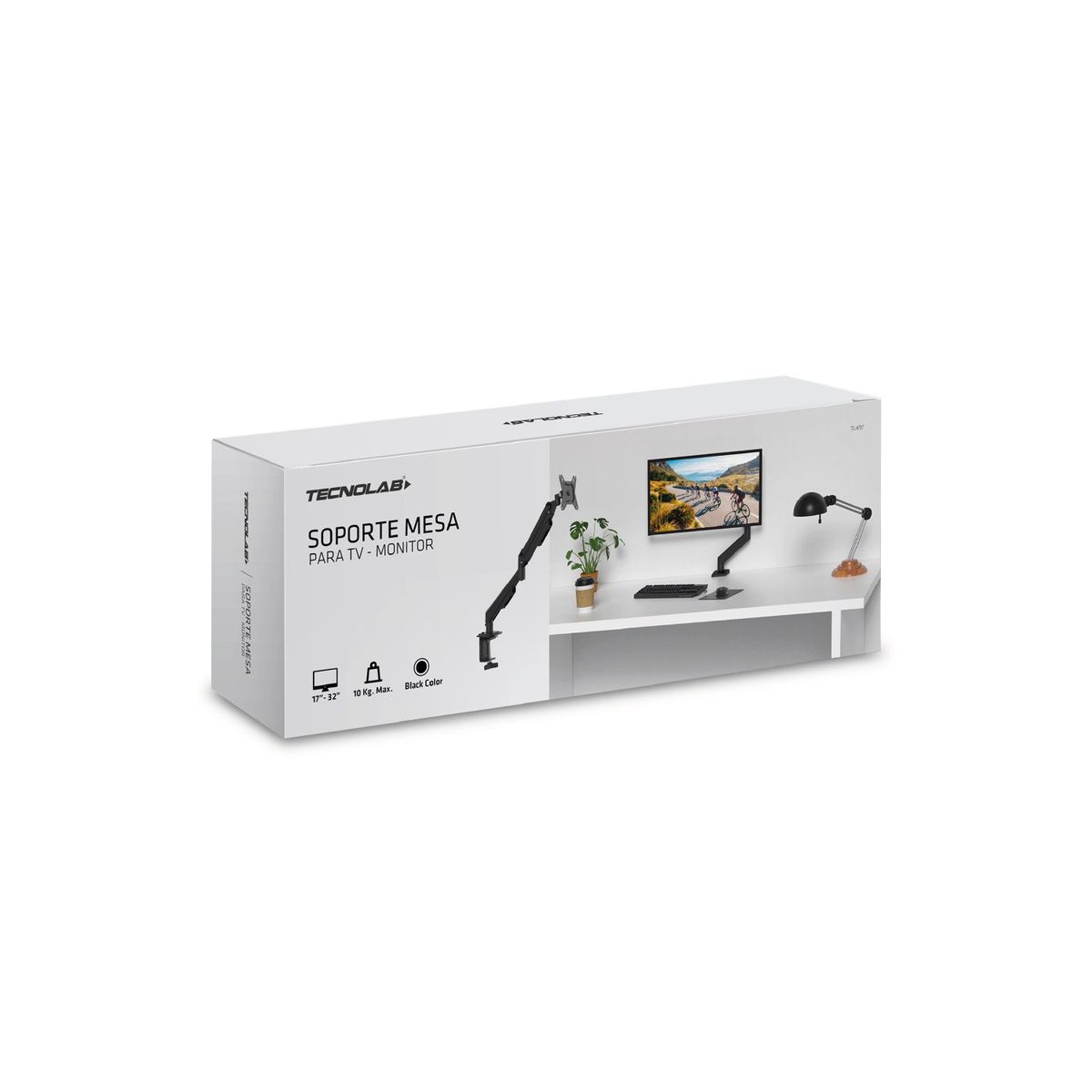 TECNOLAB - Soporte Tv De 17 A 32 Pulgadas Montaje En Mesa - SC