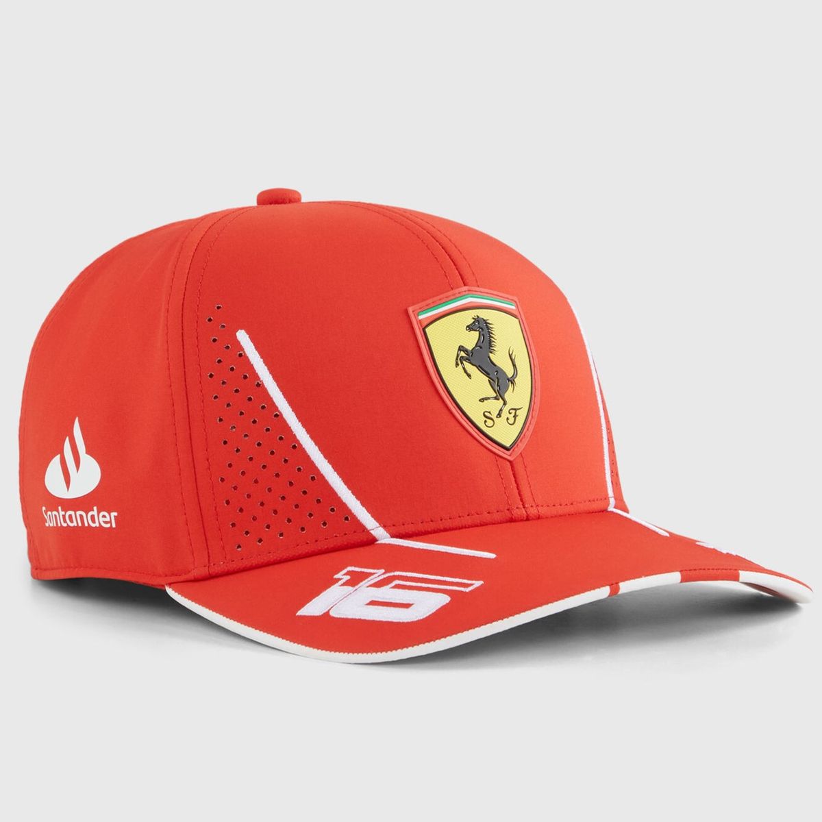 SCUDERIA FERRARI - Gorro Jockey Oficial Scuderia Ferrari F1 Charles Leclerc 2024