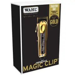 WAHL - Cortadora Magic Clip Gold Inalambrica Edicion Limitada