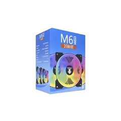 OEM - Kit De 3 Ventiladores 120mm + Controladora RGB Morpheus M6