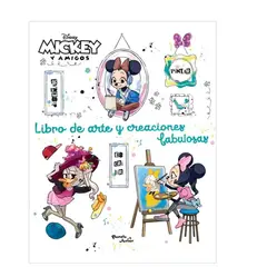 PLANETA JUNIOR - Mickey y amigos - Libro de arte y creaciones fabulosas