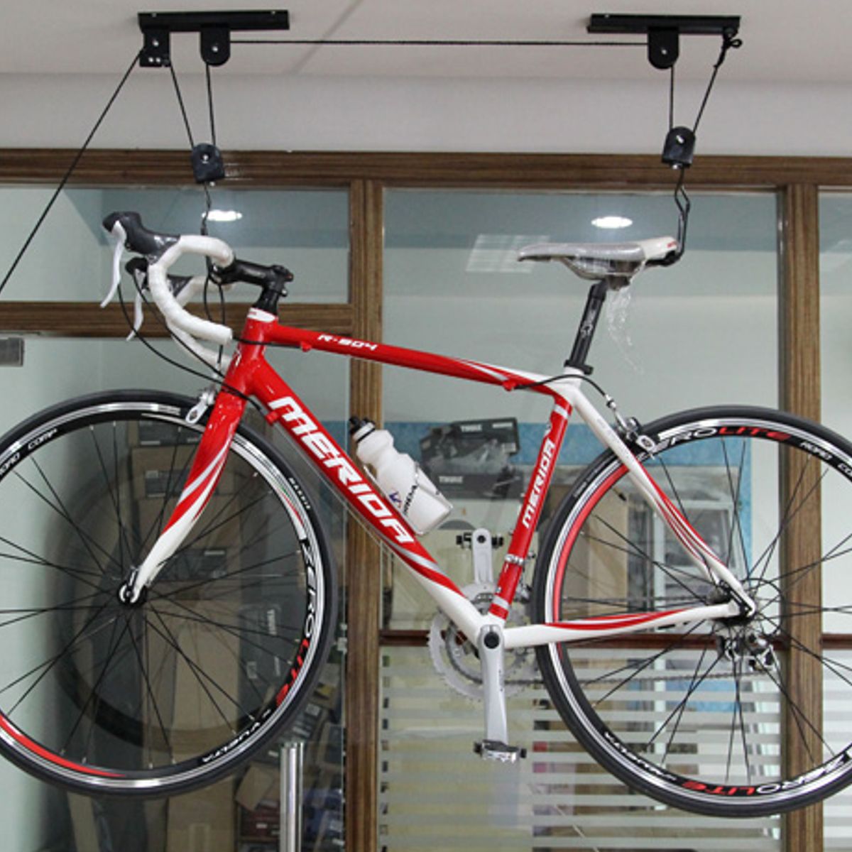 BULL - Elevador Para Bicicleta Techo Metal