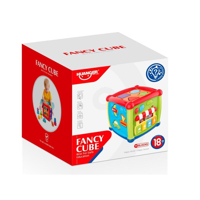HUANGER - Cubo de Actividades Infantil Fancy Cube Huanger