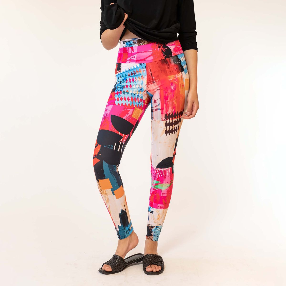 NATALIA SEGUEL - Calza Manchas Fucsia Natalia Seguel