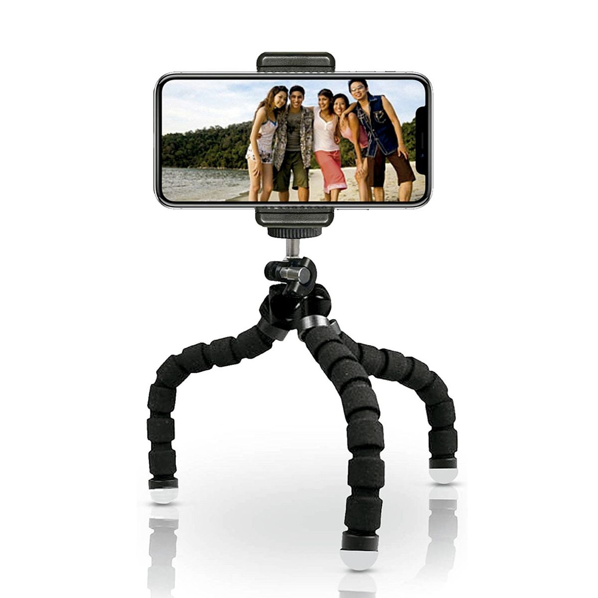 DBLUE - Trípode Flexible Para Celulares 5.5 A 8.5cms - SC