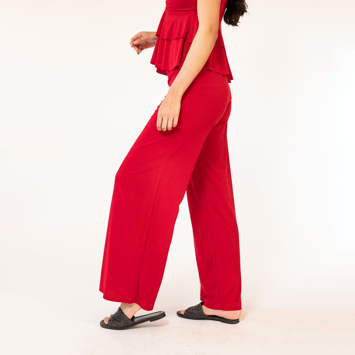 NATALIA SEGUEL - Palazzo Pantalón Rojo Natalia Seguel