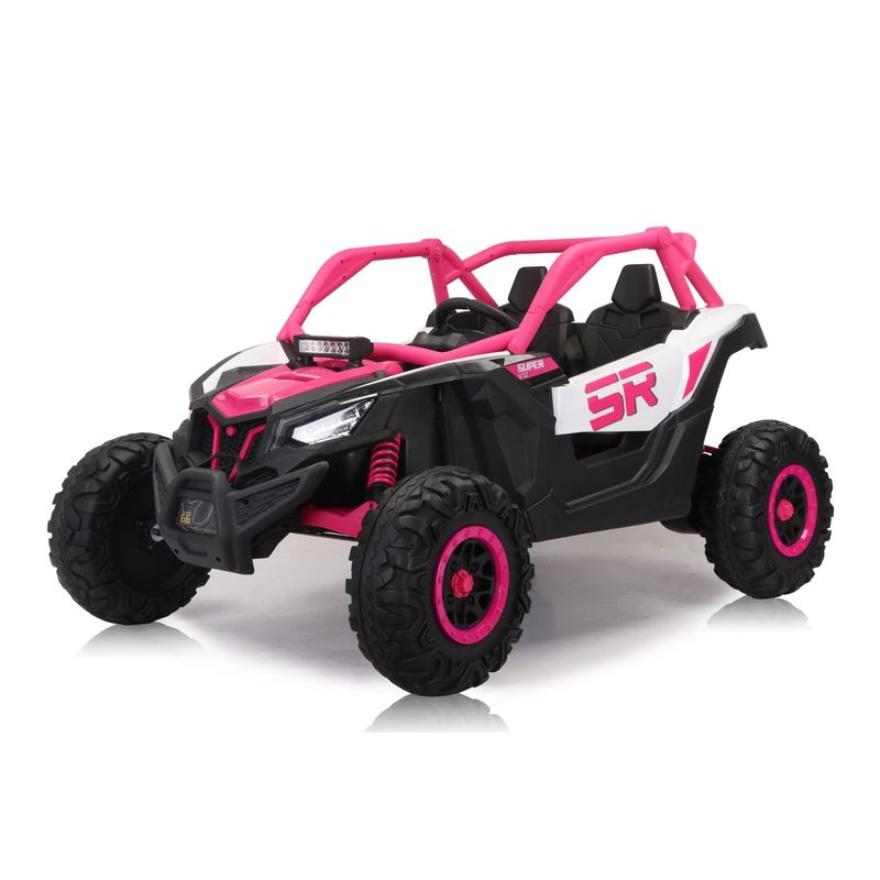 ABMTOYS - UTV a Batería XXL Estilo Canam 2 Asientos Ruedas de goma nj