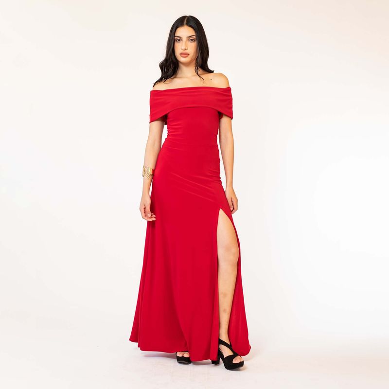 NATALIA SEGUEL - Vestido Ester Rojo Natalia Seguel