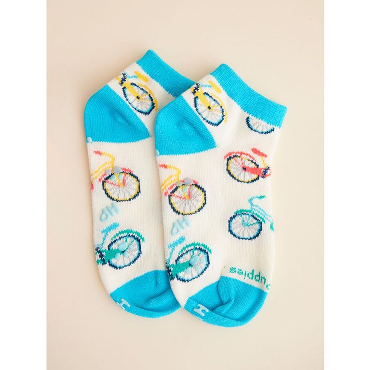 HUSH PUPPIES - Calcetin Crema PeBike Niño HUSH PUPPIES
