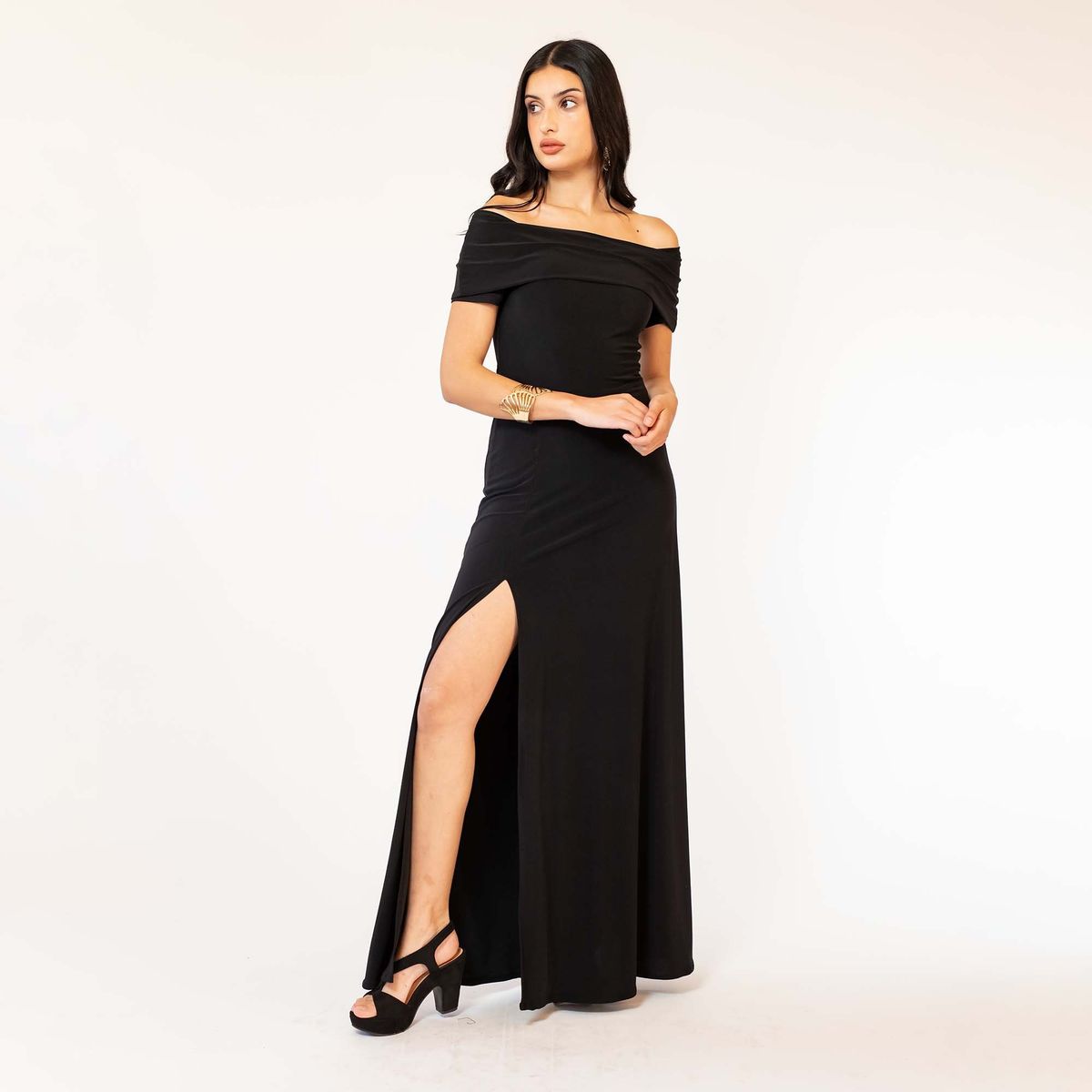 NATALIA SEGUEL - Vestido Ester Negro Natalia Seguel