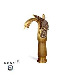 GENERICO - Llave Monomando Vanitorio Alto Vintage Archaize Cisne Kébel FK