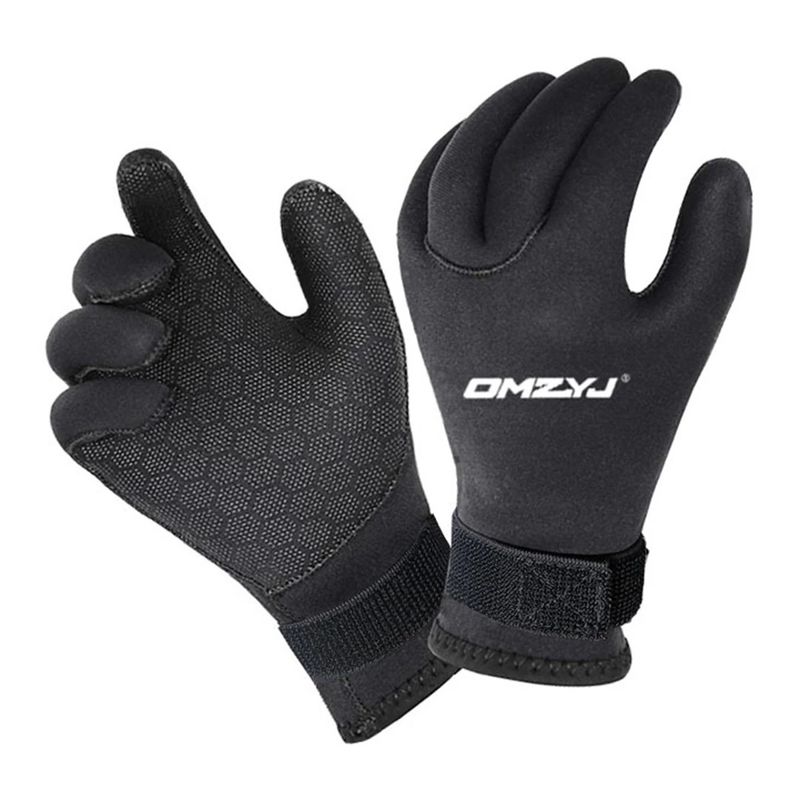 GENERICO - Guantes Neopreno 5mm Buceo Calidos Ajustables Resistentes