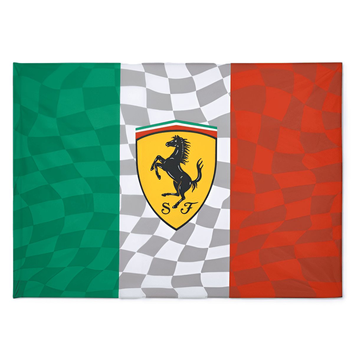 SCUDERIA FERRARI - Bandera Italia Scuderia Ferrari Formula 1 Oficial 2024