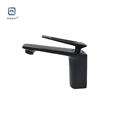 GENERICO - Llave Monomando Lavamanos Gourmet Black FK