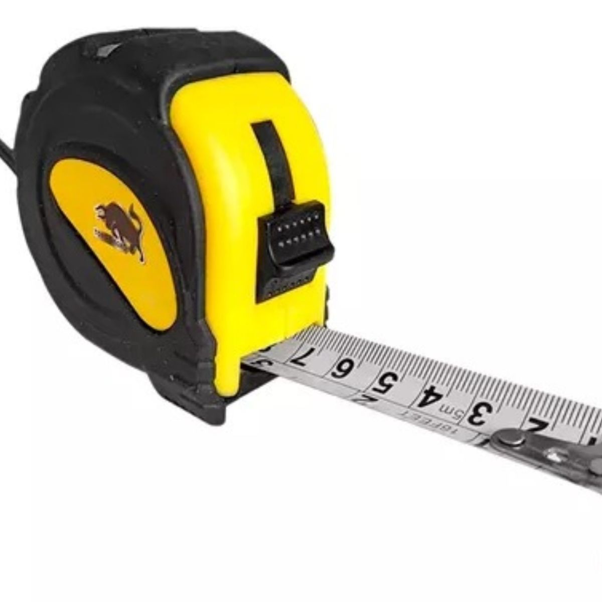 GENERICO - Huincha de medir toro negro 10mts x 25mm