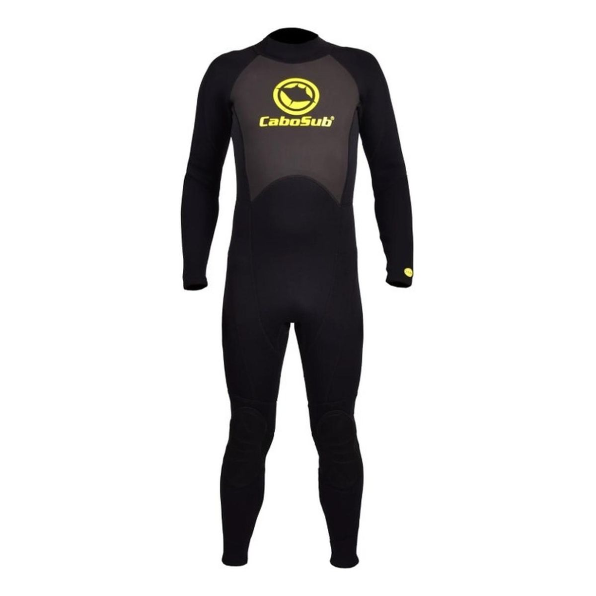 CABOSUB - Traje Surf Adultos Modelo Black 3/2 Mm Cabosub - Negro
