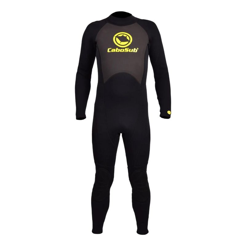 CABOSUB - Traje Surf Adultos Modelo Black 3/2 Mm Cabosub - Negro