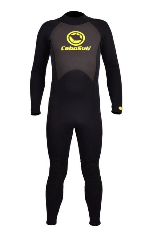Traje Surf Adultos Modelo Black 3/2 Mm - Negro