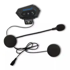 GENERICO - Audífono Casco Moto Auriculares Bluetooth Llamada Mp3