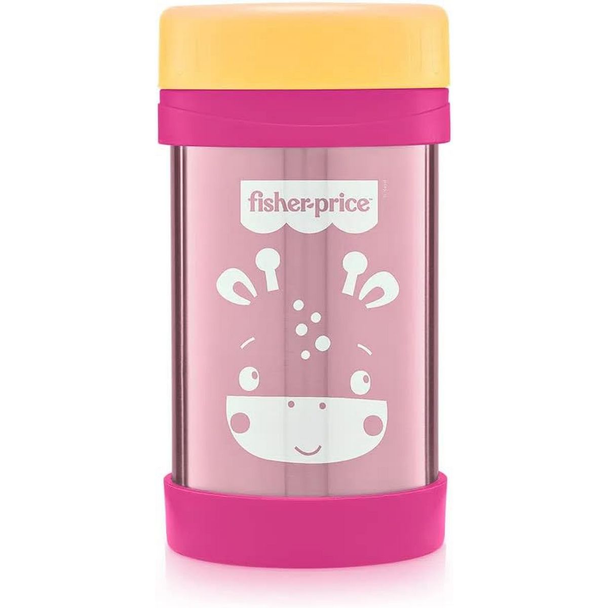 FISHER PRICE - Termo Acero Inox Fisher Price 450ml Rosa BB1091