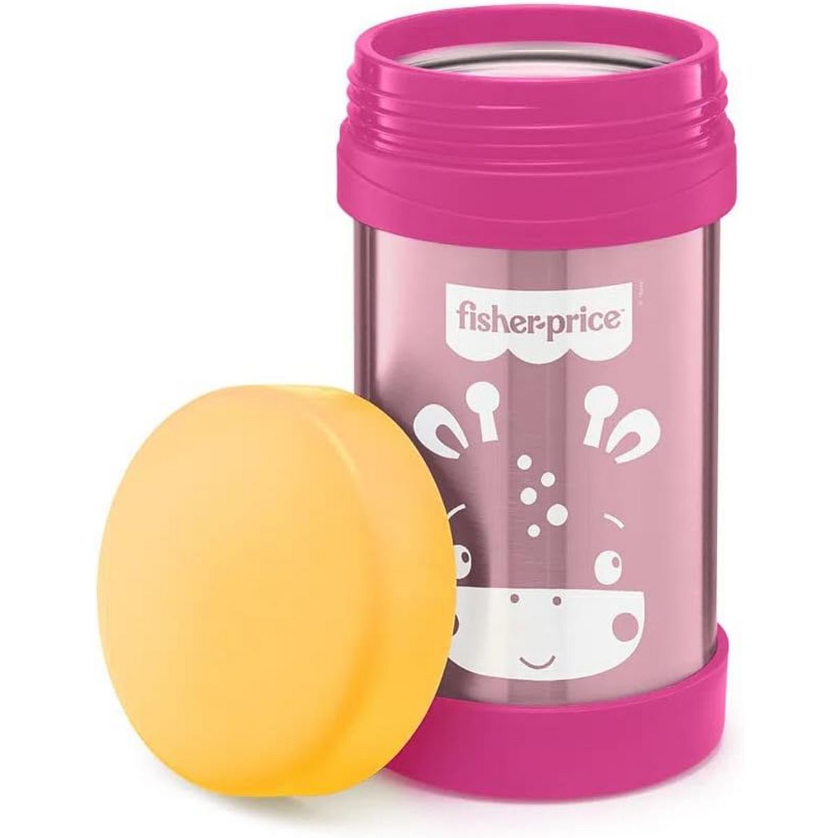 FISHER PRICE - Termo Acero Inox Fisher Price 450ml Rosa BB1091