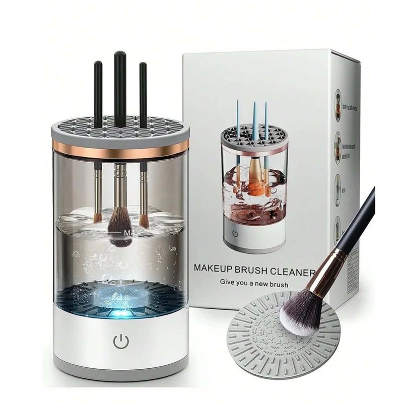 GENERICO - Máquina De Limpieza Automática De Brochas De Maquillaje