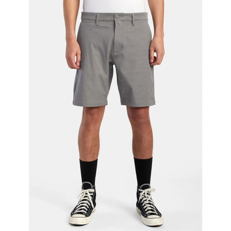 RVCA - Short Hombre Back In Hybrid Gris RVCA