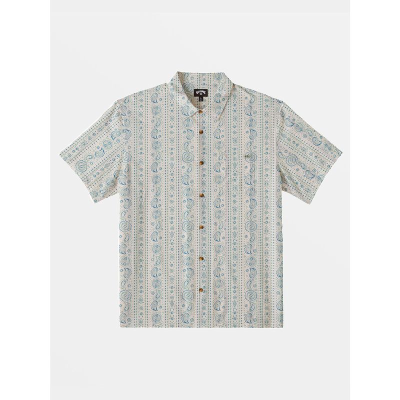 BILLABONG - Camisa Hombre Sundays Jacquard Crema BILLABONG