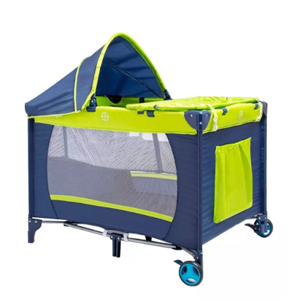 GENERICO - Cuna Corral Practicuna Plegable Azul