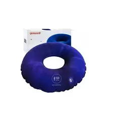 GENERICO - Cojin Picarón Antiescara Inflable Silla De Ruedas Azul