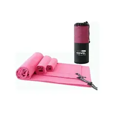 GENERICO - Toalla De Microfibra De Secado Rápido Rosa Deporte