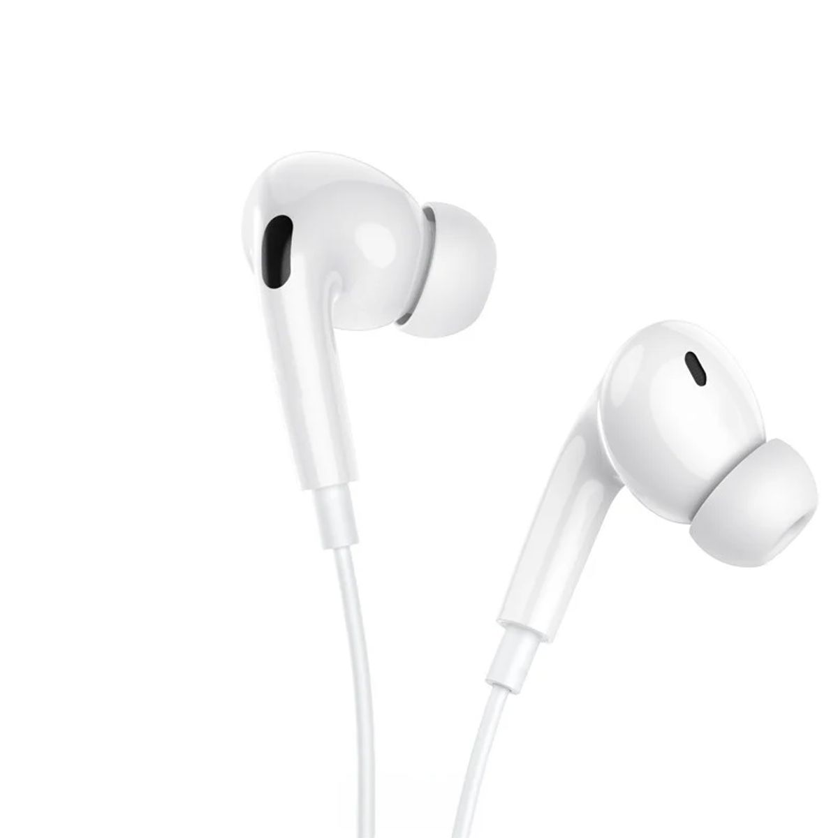 Audífono con cable Hoco M11 Pro LIGHTNING  blanco, marca HOCO - Foto 2